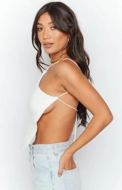 Beginning Boutique Sailing Crop Top White Tops 13 Beginning Boutique Sailing Crop Top White Tops