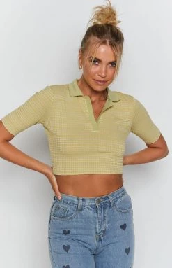 Beginning Boutique Tops San Antonio Top Green