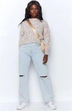 Beginning Boutique San Frandisco Knitted Sweater Multi Outerwear 10 Beginning Boutique San Frandisco Knitted Sweater Multi Outerwear