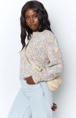 Beginning Boutique San Frandisco Knitted Sweater Multi Outerwear 11 Beginning Boutique San Frandisco Knitted Sweater Multi Outerwear