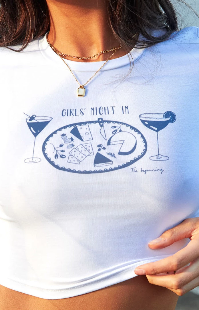 BB Exclusive Sandra White Graphic Tee New 1 BB Exclusive Sandra White Graphic Tee New