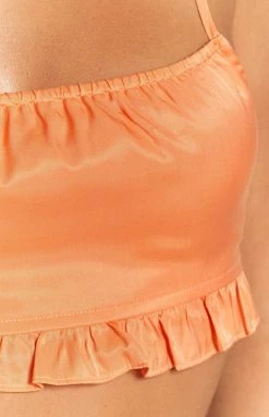 BB Exclusive Sami Crop Top Orange