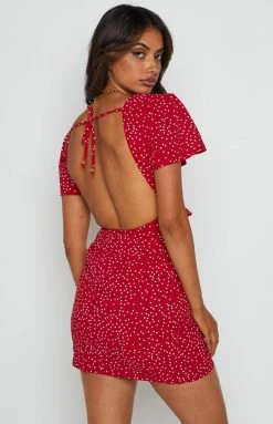BB Exclusive Santorini Nights Dress Red Spot 11 BB Exclusive Santorini Nights Dress Red Spot