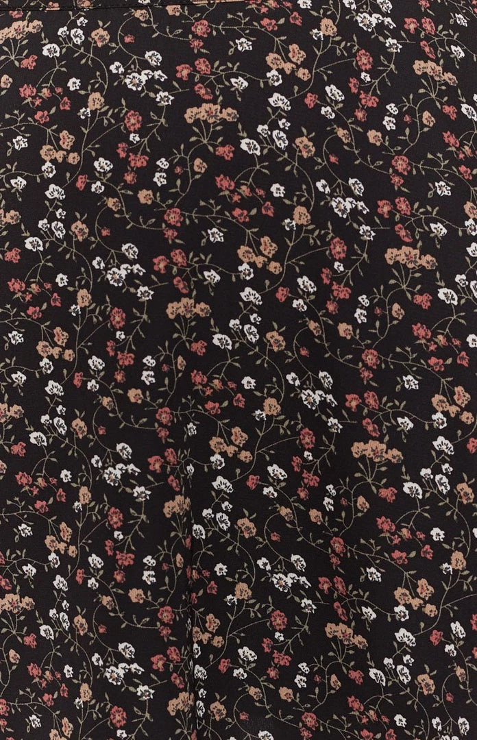 BB Exclusive Bottoms Sasha Flared Skirt Black Ditzy Floral 8 BB Exclusive Bottoms Sasha Flared Skirt Black Ditzy Floral