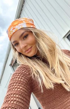 Eclat Satin Floral Headscarf 17 Eclat Satin Floral Headscarf