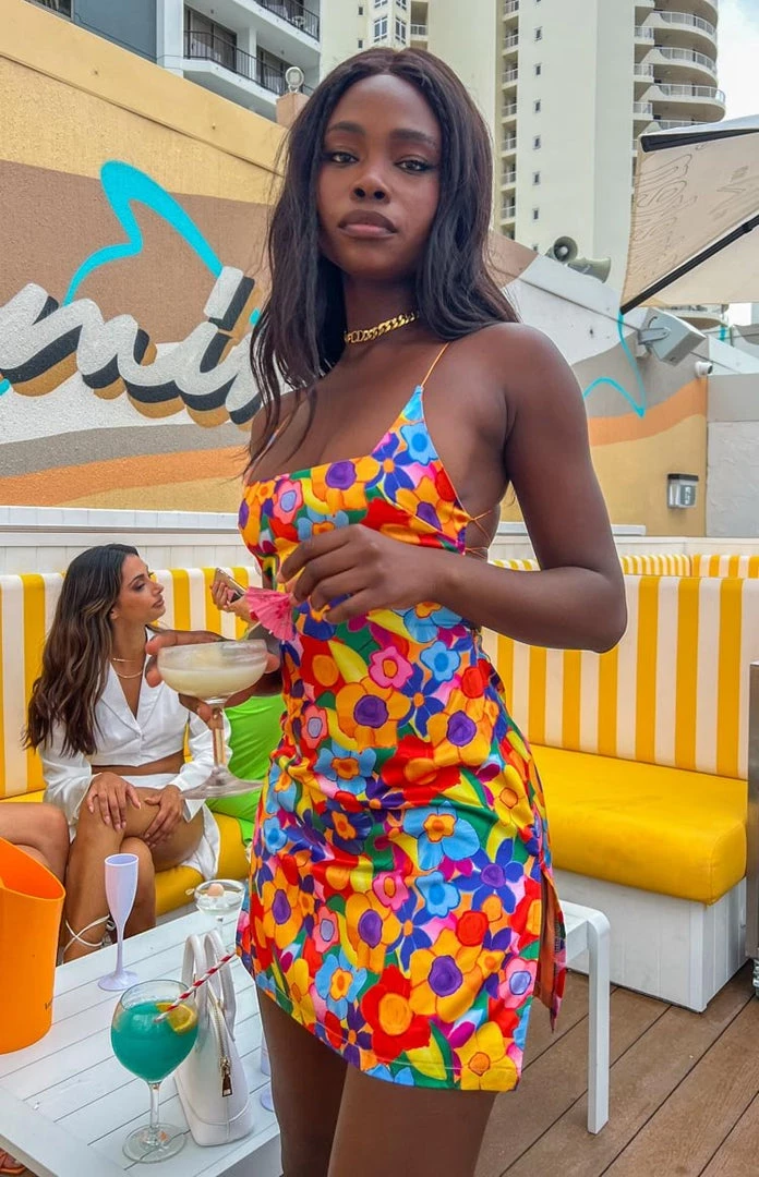 BB Exclusive Dresses Say So Mini Dress Floral 2 BB Exclusive Dresses Say So Mini Dress Floral