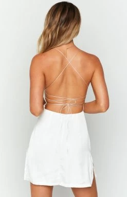 BB Exclusive Dresses Say So Mini Dress White 13 BB Exclusive Dresses Say So Mini Dress White