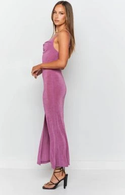 Beginning Boutique Dresses Scenic Midi Dress Purple 12 Beginning Boutique Dresses Scenic Midi Dress Purple