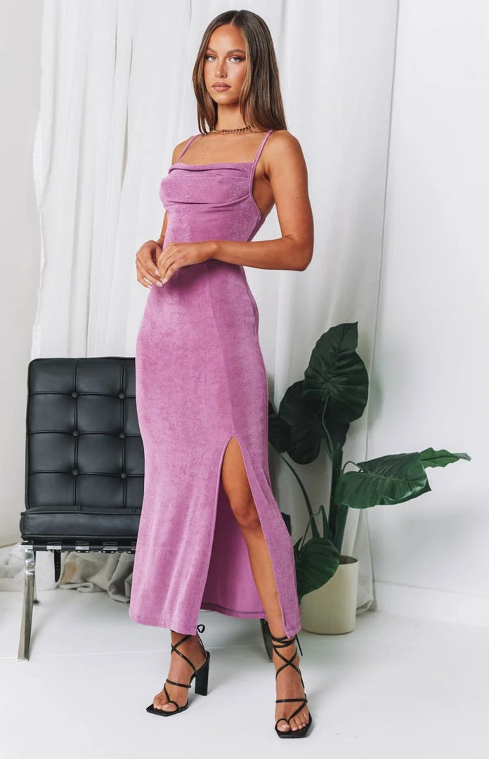 Beginning Boutique Dresses Scenic Midi Dress Purple 8 Beginning Boutique Dresses Scenic Midi Dress Purple
