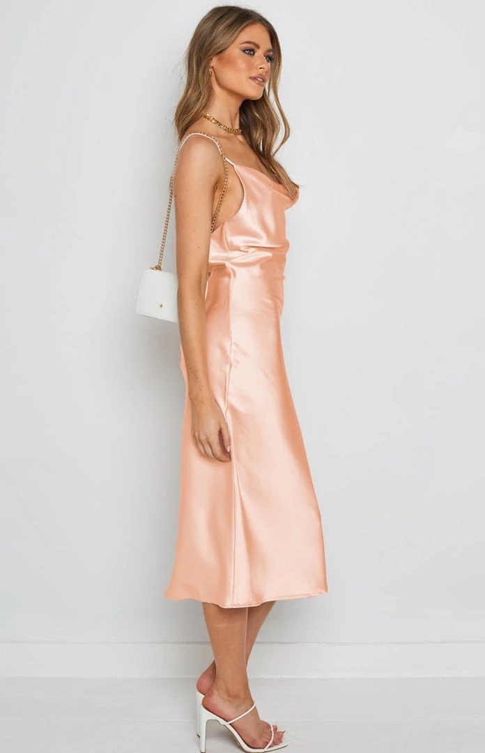 Beginning Boutique Schiffer Slip Midi Dress Pale Pink Dresses 5 Beginning Boutique Schiffer Slip Midi Dress Pale Pink Dresses