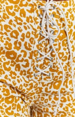 BB Exclusive Schools Out Shorts Leopard Bottoms