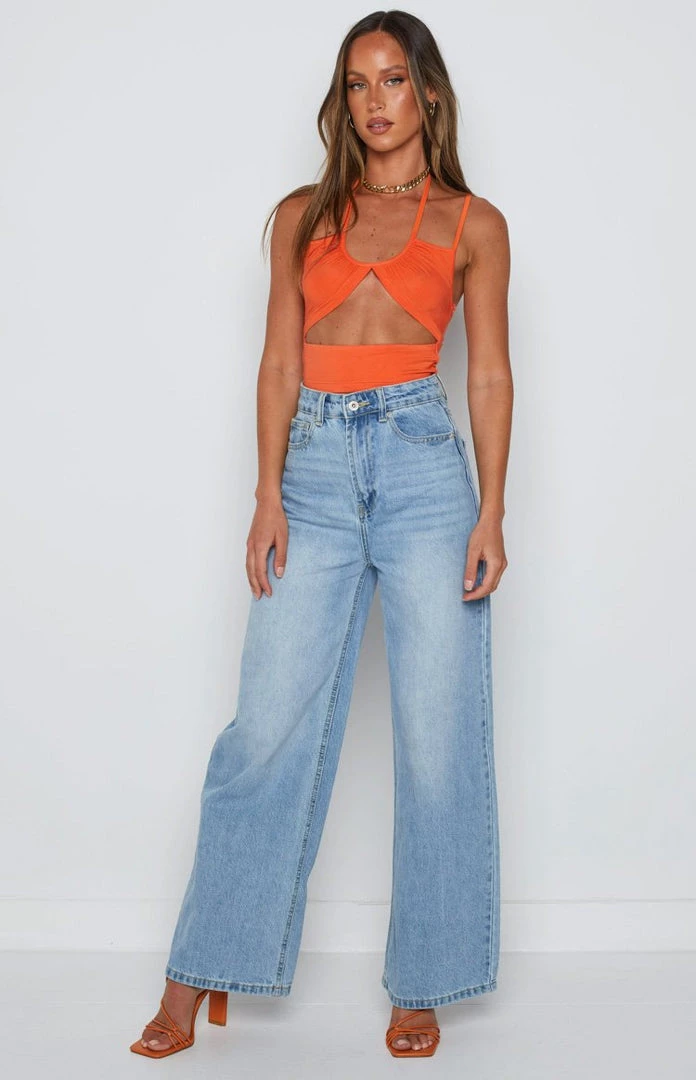 BB Exclusive Scout Orange Crop Top 2 BB Exclusive Scout Orange Crop Top