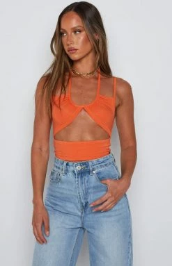 BB Exclusive Scout Orange Crop Top 9 BB Exclusive Scout Orange Crop Top
