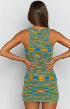 Beginning Boutique Selcouth Tank Dress Yellow