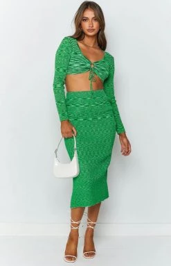 Beginning Boutique Sensation Midi Skirt Green Bottoms 13 Beginning Boutique Sensation Midi Skirt Green Bottoms