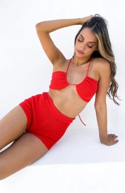 BB Exclusive Bottoms Seoul Red Shorts