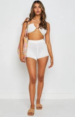 BB Exclusive Seoul White Shorts