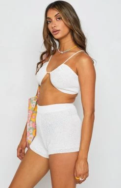 BB Exclusive Seoul White Shorts