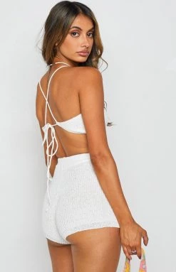 BB Exclusive Seoul White Shorts