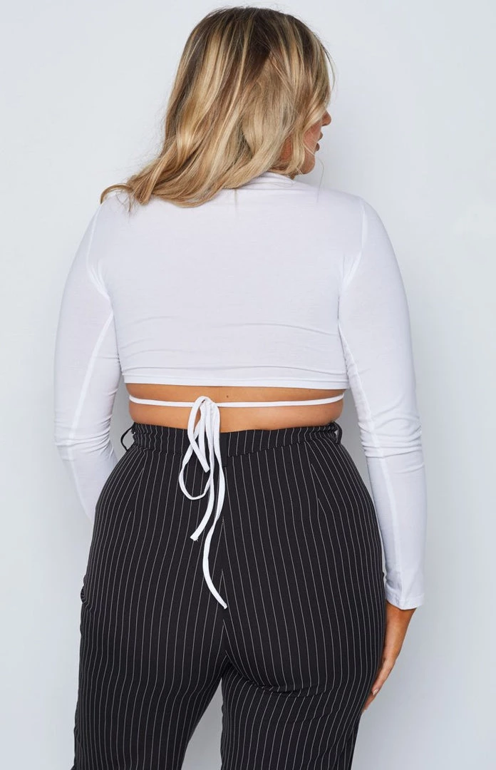 BB Exclusive Serena Crop Top White 11 BB Exclusive Serena Crop Top White