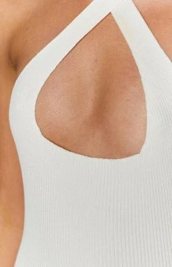 Beginning Boutique She's Not Afraid Halter Midi Dress White Dresses 14 Beginning Boutique She's Not Afraid Halter Midi Dress White Dresses