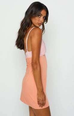 BB Exclusive Sianna Pink Mini Dress Dresses