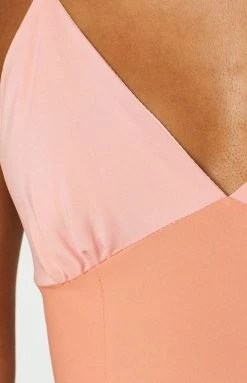 BB Exclusive Sianna Pink Mini Dress Dresses