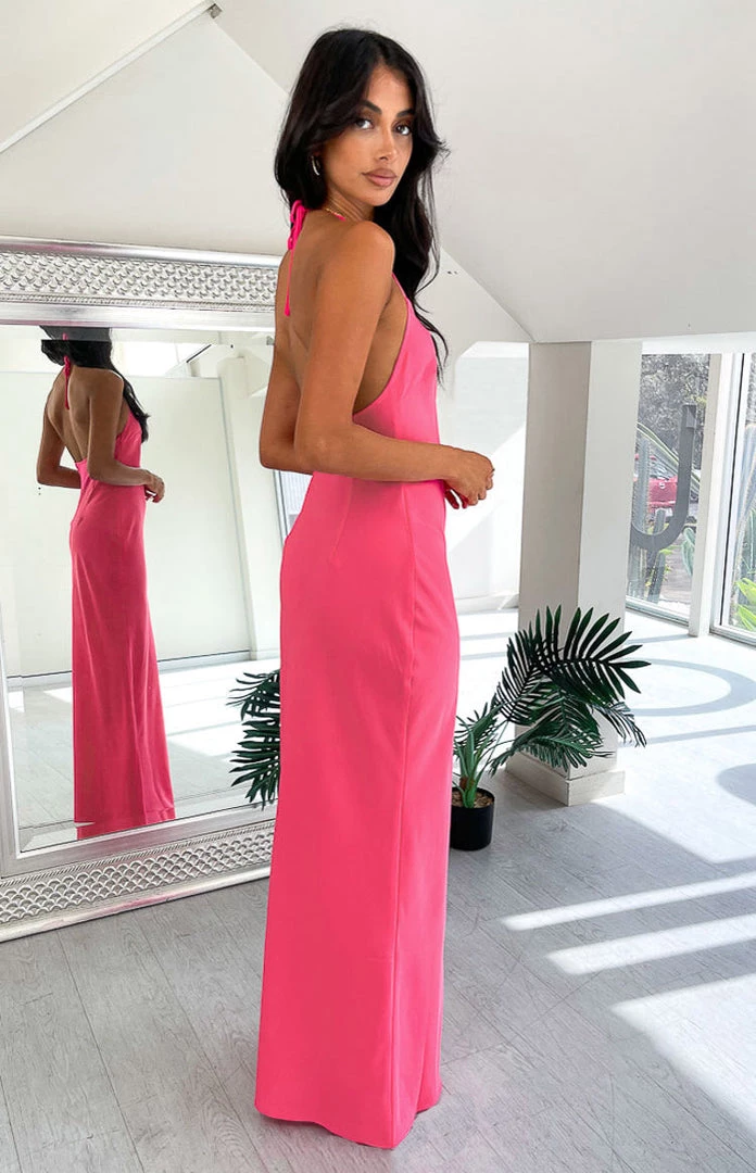 BB Exclusive Skylina Pink Maxi Dress 7 BB Exclusive Skylina Pink Maxi Dress