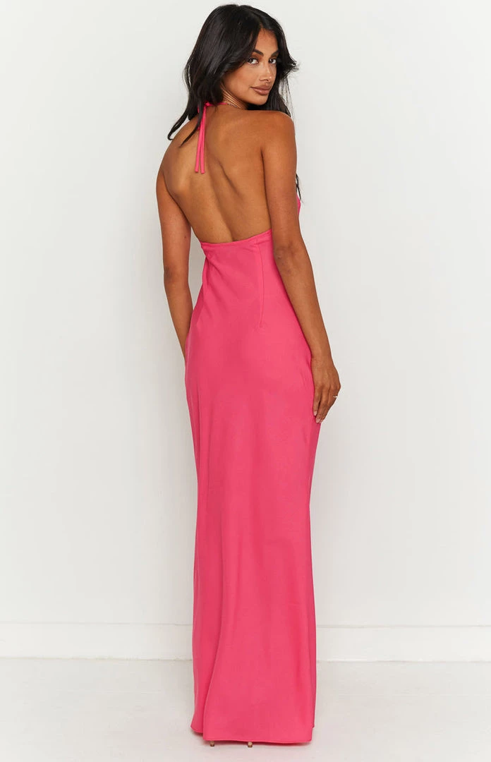 BB Exclusive Skylina Pink Maxi Dress 4 BB Exclusive Skylina Pink Maxi Dress