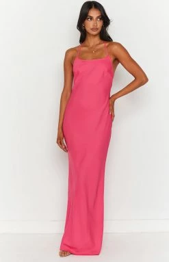 BB Exclusive Skylina Pink Maxi Dress 11 BB Exclusive Skylina Pink Maxi Dress