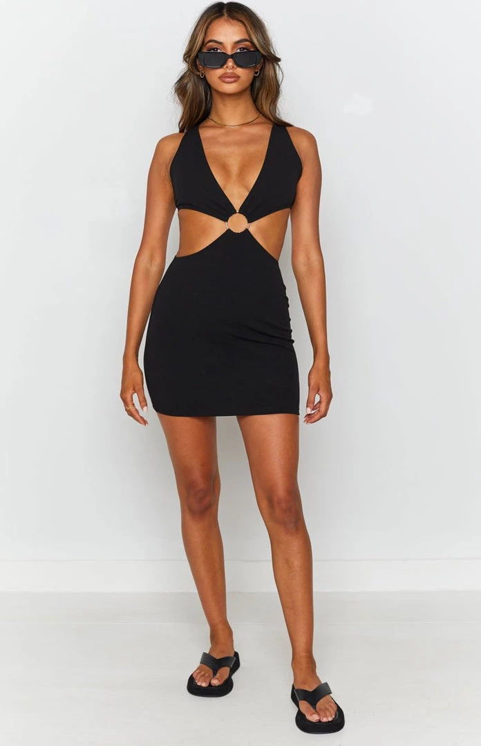 BB Exclusive Sloane Mini Dress Black 4 BB Exclusive Sloane Mini Dress Black