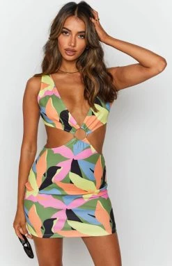 BB Exclusive Sloane Mini Dress Tropical Dresses
