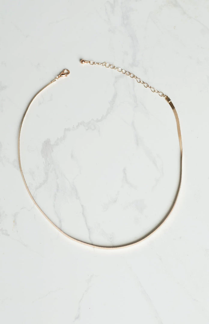 Eclat Snake Chain Gold Necklace Back In Stock 4 Eclat Snake Chain Gold Necklace Back In Stock