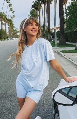 9.0 Sport Society T Shirt Pale Blue 15 9.0 Sport Society T Shirt Pale Blue