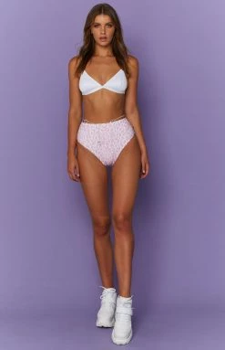 BB Exclusive Sonic High Waist Bottoms Pink Leopard