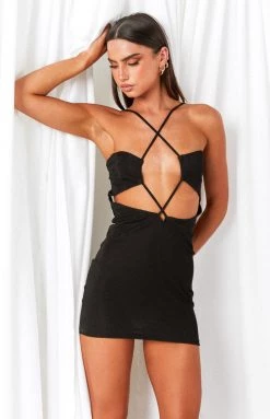 BB Exclusive Sonoran Black Mini Dress