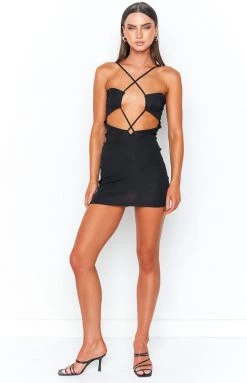 BB Exclusive Sonoran Black Mini Dress