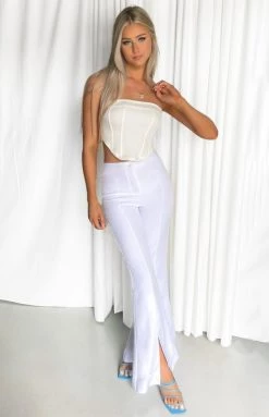 BB Exclusive Bottoms Fancy Pants White