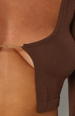 BB Exclusive Sorbet Brown Top