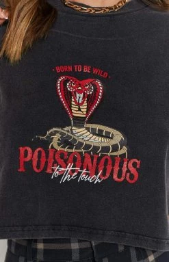 BB Exclusive South Side Snake Tee Black Tops