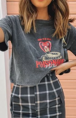 BB Exclusive South Side Snake Tee Black Tops