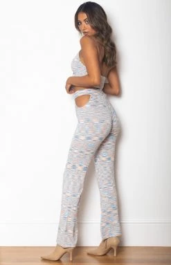 BB Exclusive Yumi Knit Flares Multi Bottoms
