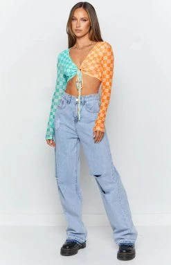 Beginning Boutique Speed Racer Long Sleeve Top Multi Tops