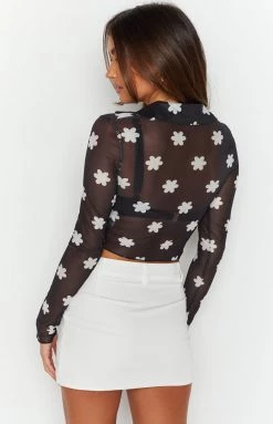 Beginning Boutique Spring Fling Black Long Sleeve Top 10 Beginning Boutique Spring Fling Black Long Sleeve Top