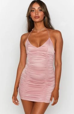 BB Exclusive Stand By You Mini Dress Pink Dresses