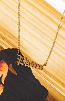 Eclat 18k Star Sign Gold Necklace Back In Stock