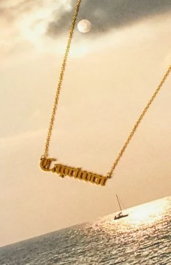 Eclat 18k Star Sign Gold Necklace Back In Stock