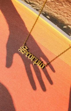 Eclat 18k Star Sign Gold Necklace Back In Stock