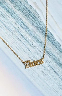 Eclat 18k Star Sign Gold Necklace Back In Stock