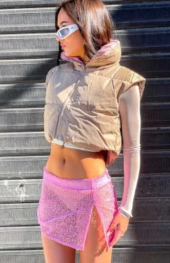 BB Exclusive New Starman Pink Sparkle Skirt